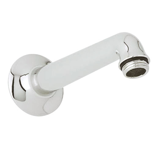 SPA Shower Wall Mount Shower Arm W/Built In Flange In Polished Nickel