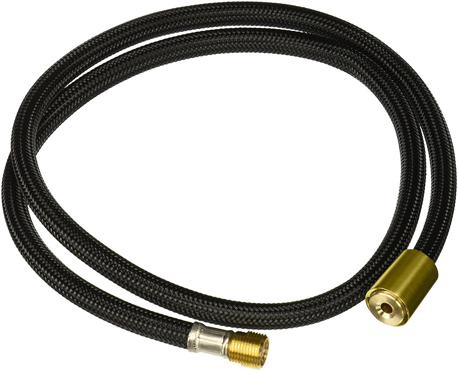 Perrin & Rowe 47" Rinse Hose Black Nylon for Sidespray Kitchen Faucets English Bronze