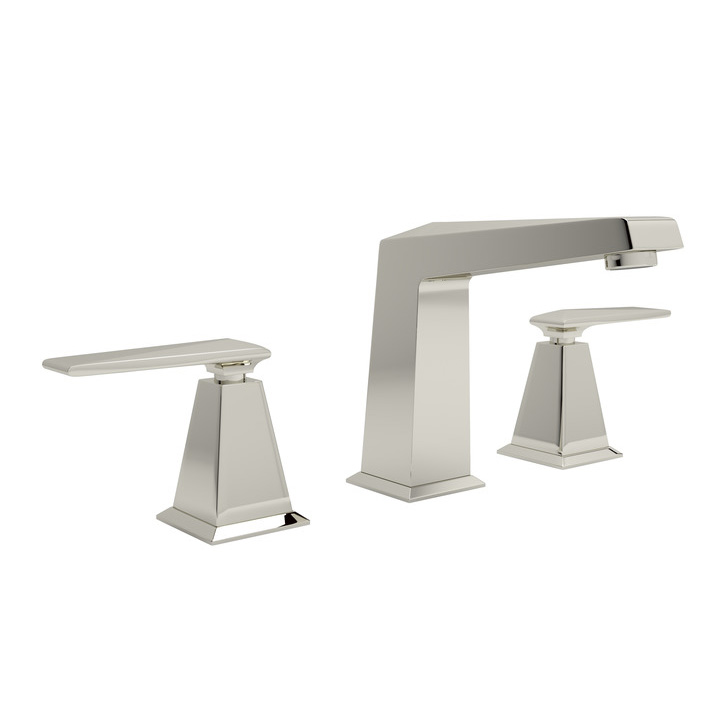 Vincent Widespread Lavatory Faucet in Polished Nickel