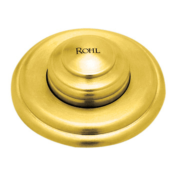 Deluxe Luxury Air Activated Disposal Button in Inca Brass