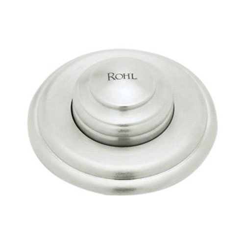 Deluxe Luxury Air Activated Disposal Button in Polished Nickel
