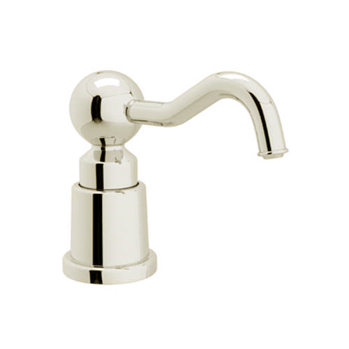 Country Soap Pump Head in Polished Nickel