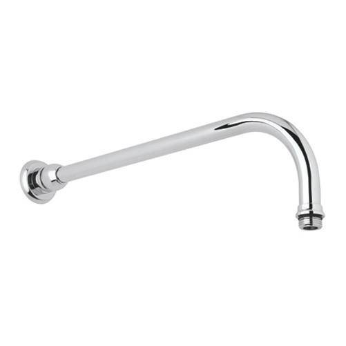 Perrin & Rowe Holborn Wall Mount Shower Arm & Flange In Polished Chrome
