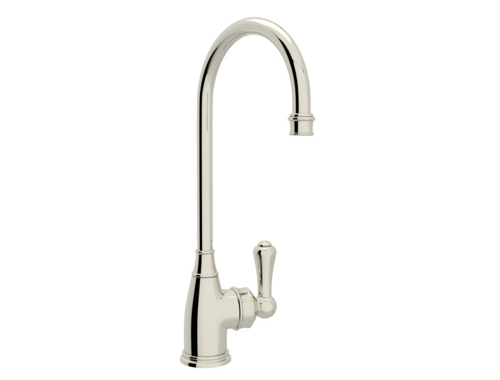 Perrin & Rowe Single Hole Bar Faucet in Polished Nickel