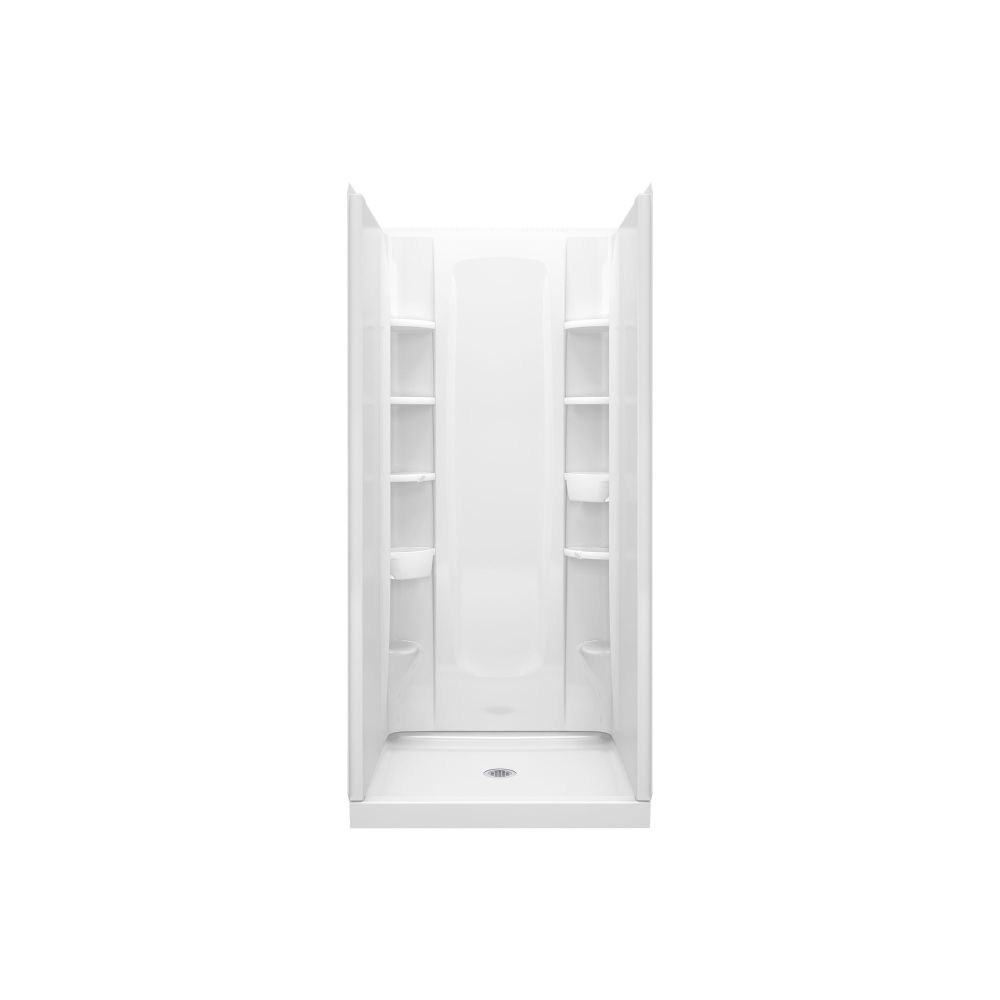Store+ Shower Kit 36x34x75-3/4" White