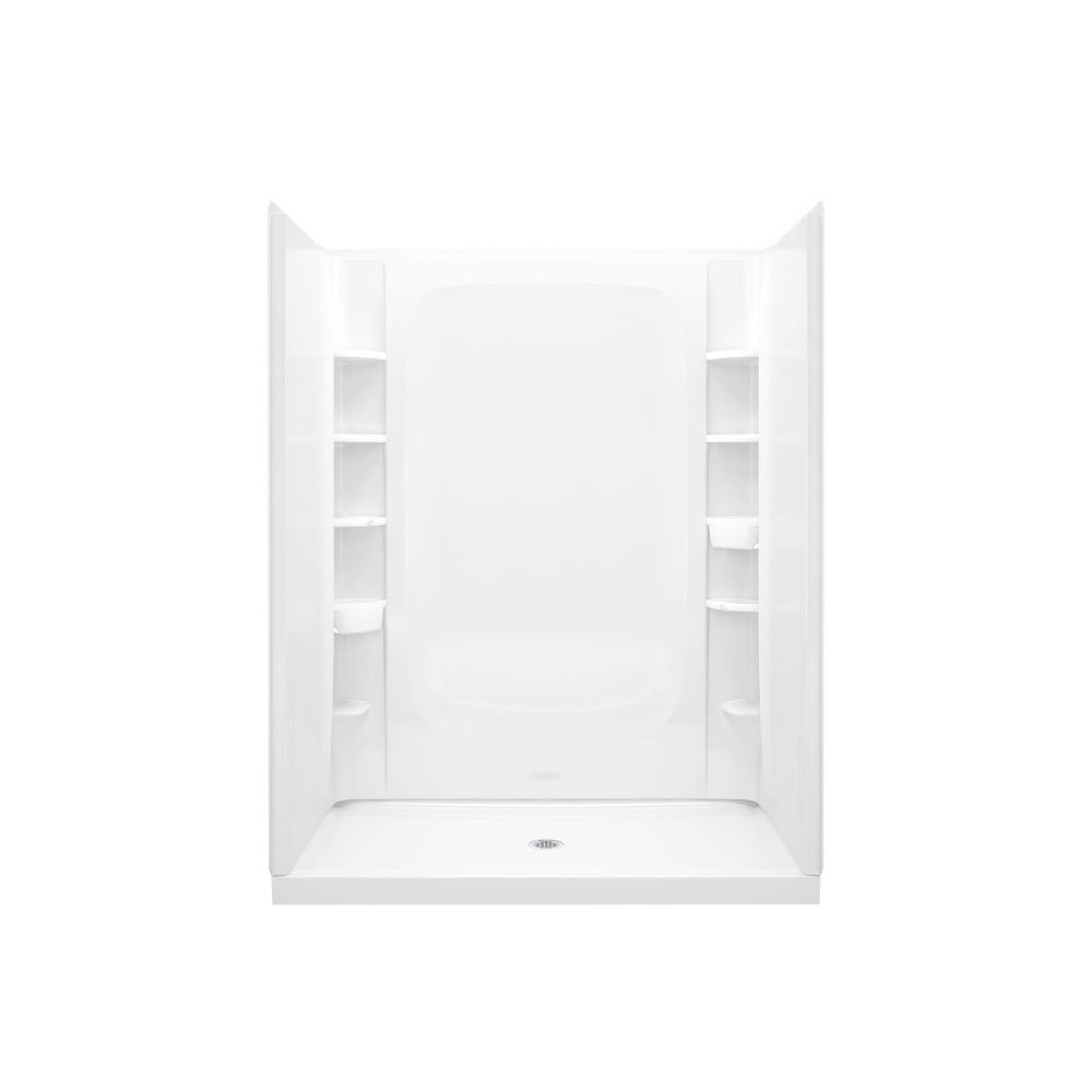 Store+ Shower Kit 60x34x75-3/4" White