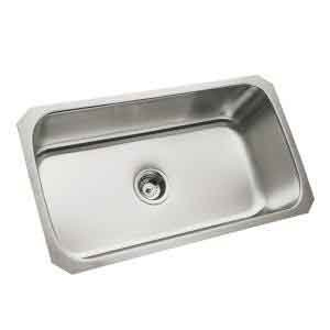 McAllister 31-1/2x17-1/2x7-5/16" Stainless Steel Sink 