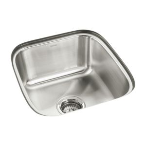 Springdale 16-1/4x17-3/4x8" Stainless Steel Kitchen Sink 