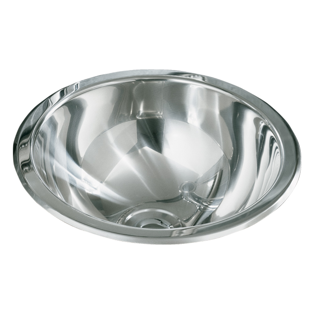 Sterling 13-5/8x5-1/4 Stainless Steel Single Bowl Round Sink