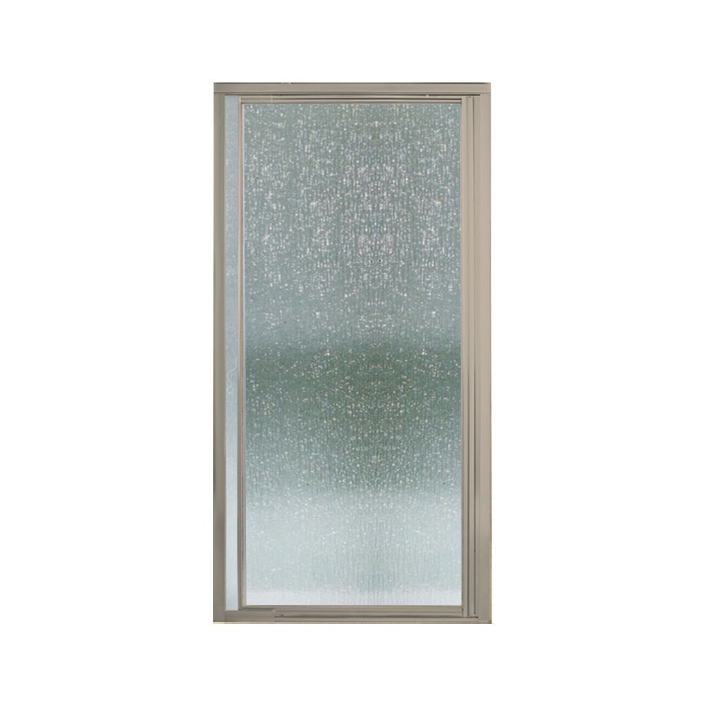 Vista Pivot II 31-1/4x65-1/2" Shower Door Nickel & Rain