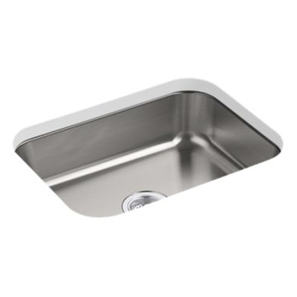 McAllister 23-3/8x17-11/16x5-15/16" Stainless Steel Sink