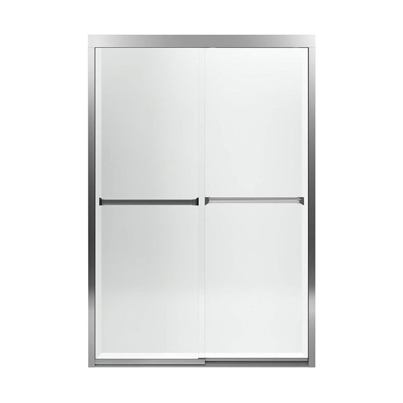 Meritor 47-5/8x69-11/16" Shower Door in Silver & Clear Glass