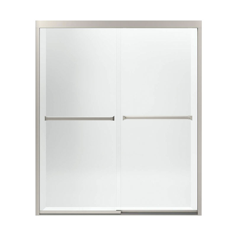 Meritor 59-3/8x69-11/16" Shower Door in Nickel & Clear Glass