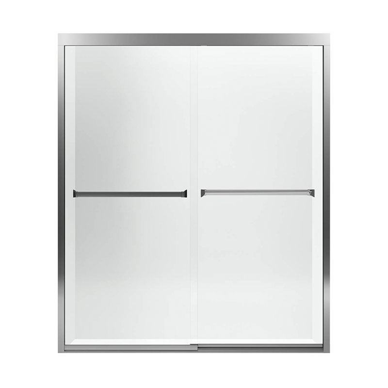 Meritor 59-3/8x69-11/16" Shower Door in Silver & Clear Glass