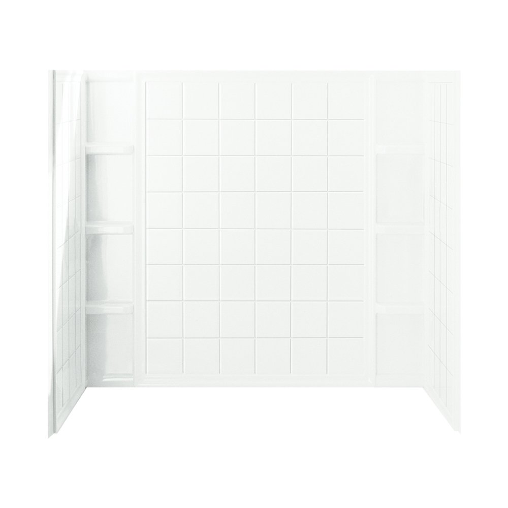 Ensemble Wall Set 60x36x72" White