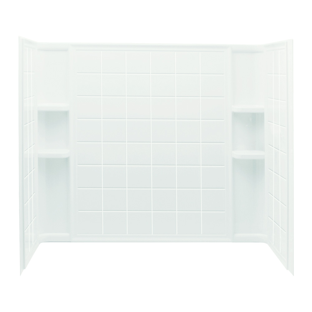 Ensemble Wall Set 60x32x74" White