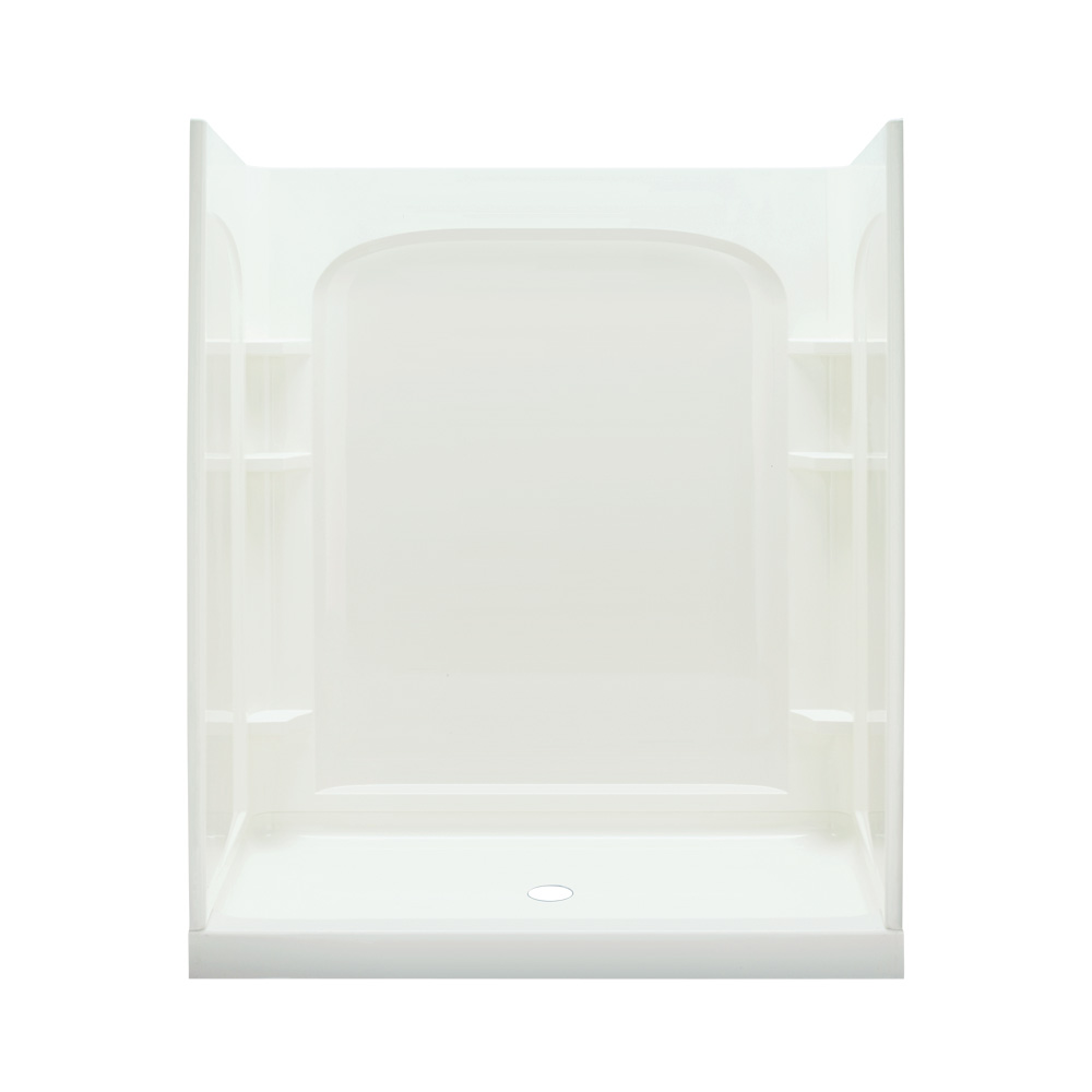 Ensemble Curve Shower Kit 60x34x75-3/4" White