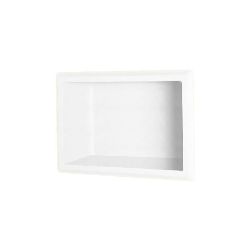 Recessed Accessory Shelf 7-1/2x4-1/8x10-3/4" in White