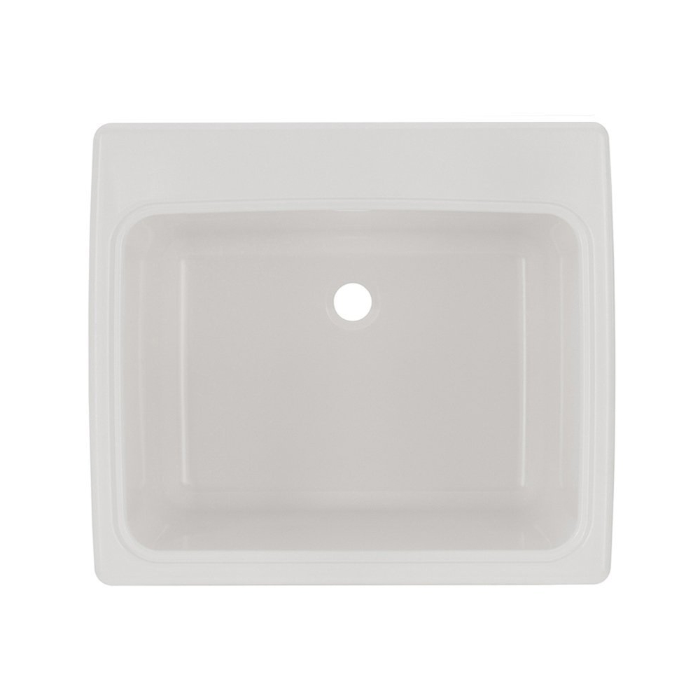 Single Bowl 17-1/4x20x10-1/2" Small Utility Sink in White