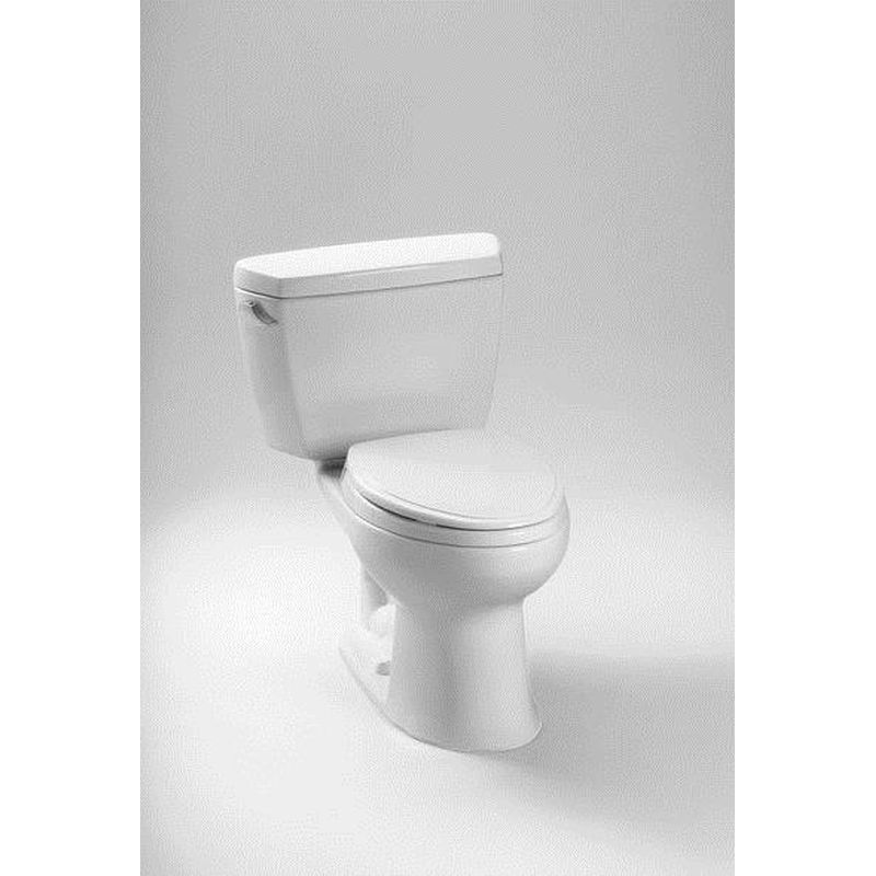 Drake 2-pc Elongated Toilet w/CeFiONtect Glaze & Insulated Tank Cotton