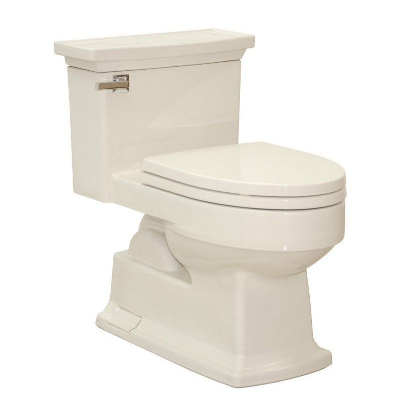 Lloyd 1-pc Toilet w/Seat Elongated Bone