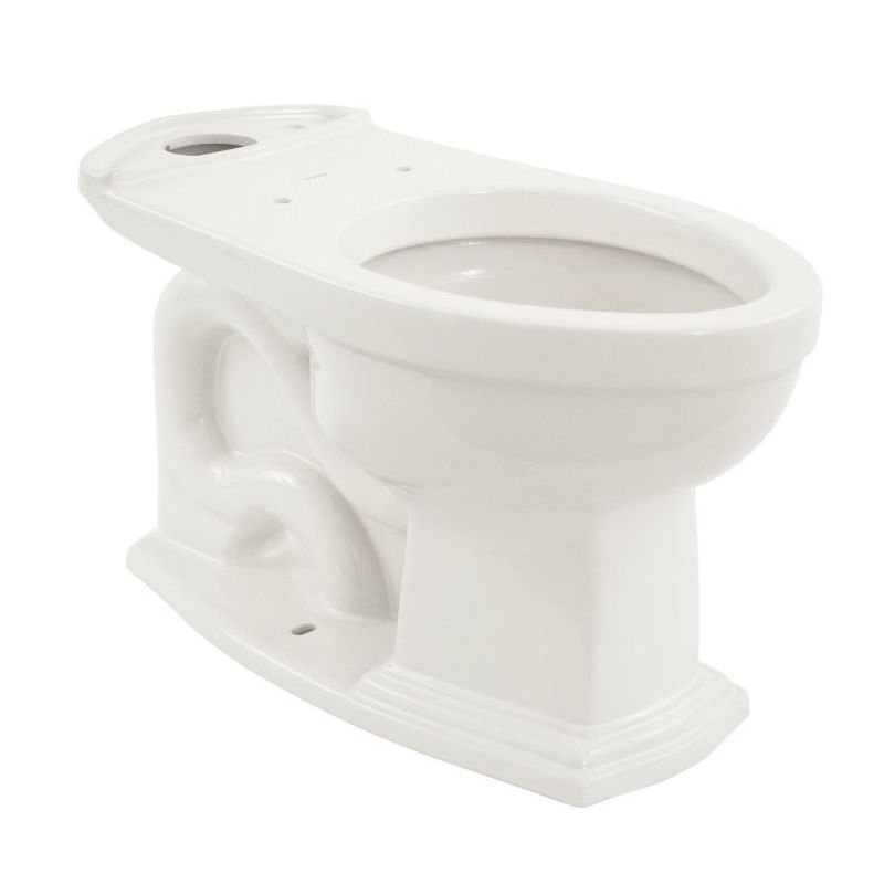 Eco Clayton Elongated Toilet Bowl Only Cotton **SEAT NOT INCLUDED**