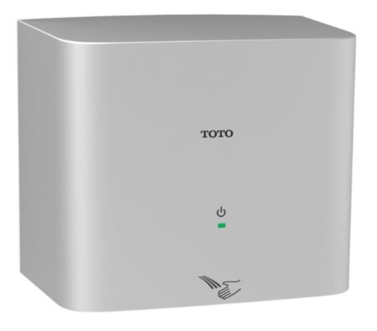 Clean Dry High Speed Hand Dryer In Silver