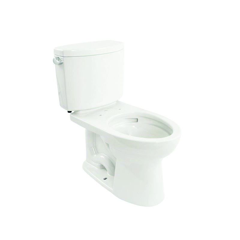 Drake II 2-pc Elongated Bowl Toilet w/CeFiONtect Glaze Cotton
