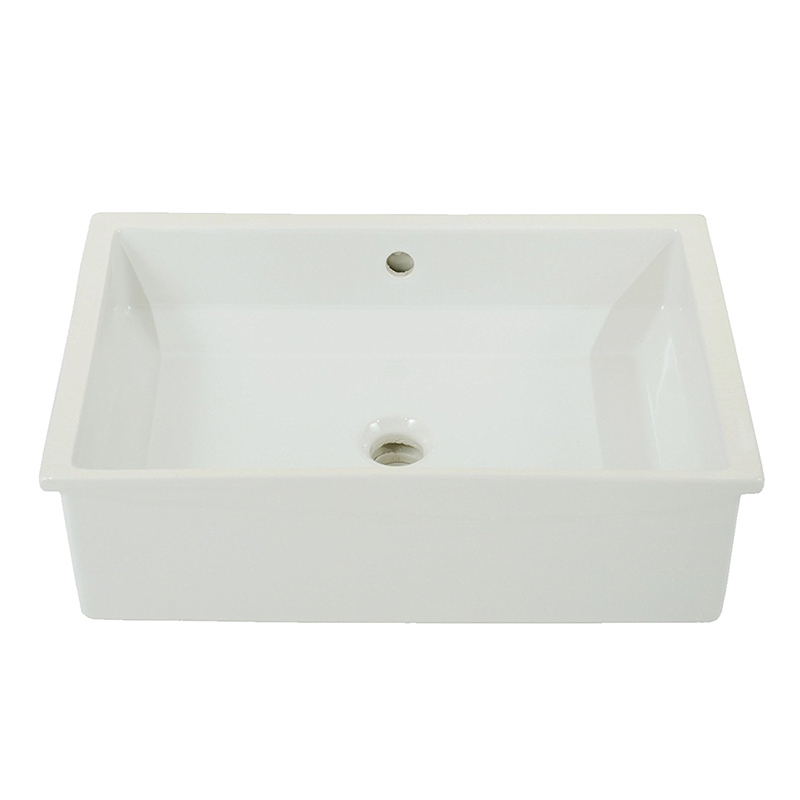 Vernica Design I 21-1/2x14-1/8" Undermount Sink in White