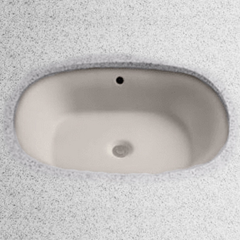 Maris 20x17" Lav Sink in Sedona Beige w/1 Faucet Hole