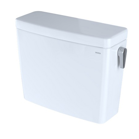Drake Toilet Tank & Lid in Cotton White w/Right Hand Lever