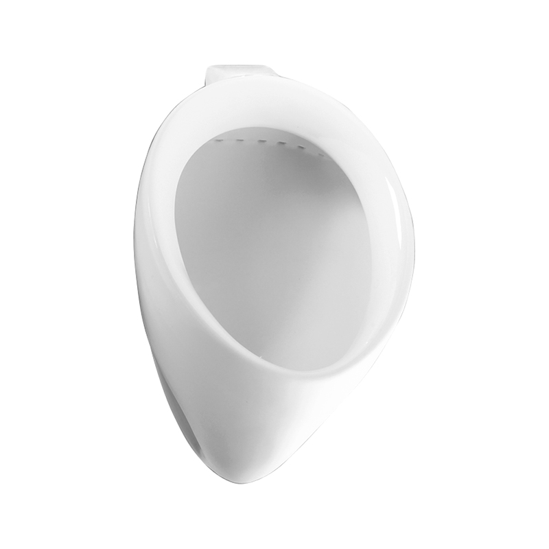 Low Consumption Washout Urinal w/Back Spud in Cotton White