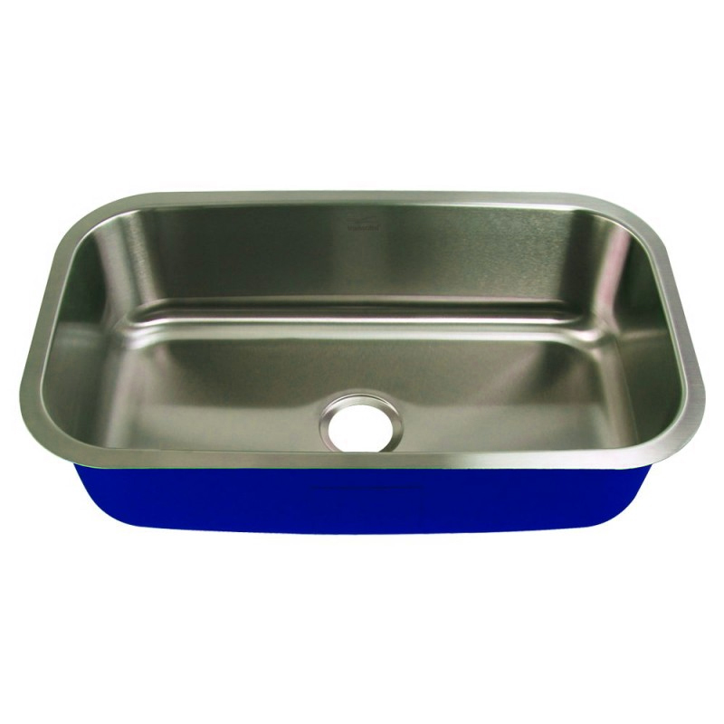 Meridian 31-1/2x18-5/16x9" Stainless Steel Kitchen Sink