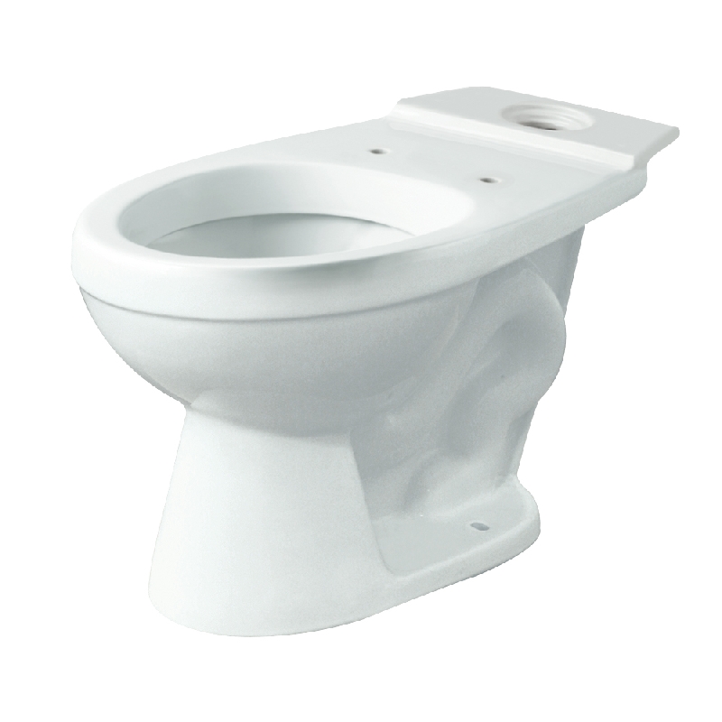Madison Round Toilet Bowl Only White **SEAT NOT INCLUDED**