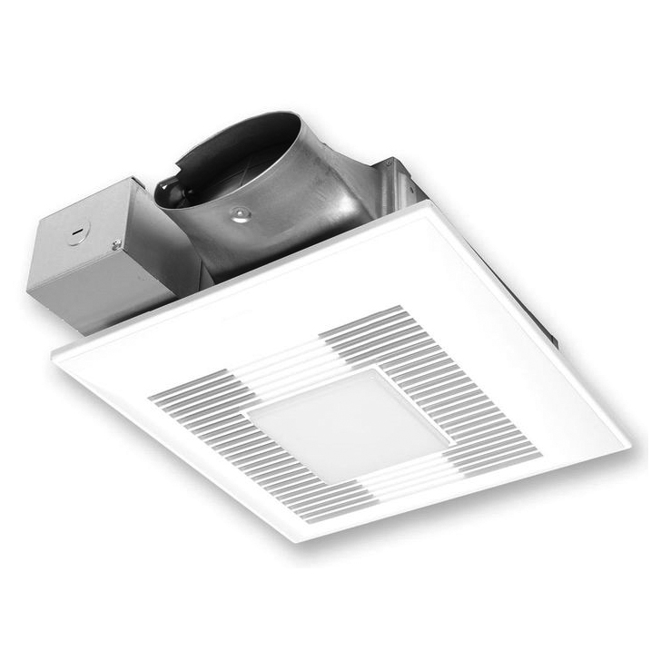 WhisperValue DC LED Light Ventilation Fan Energy Star Rated Multi-Speed