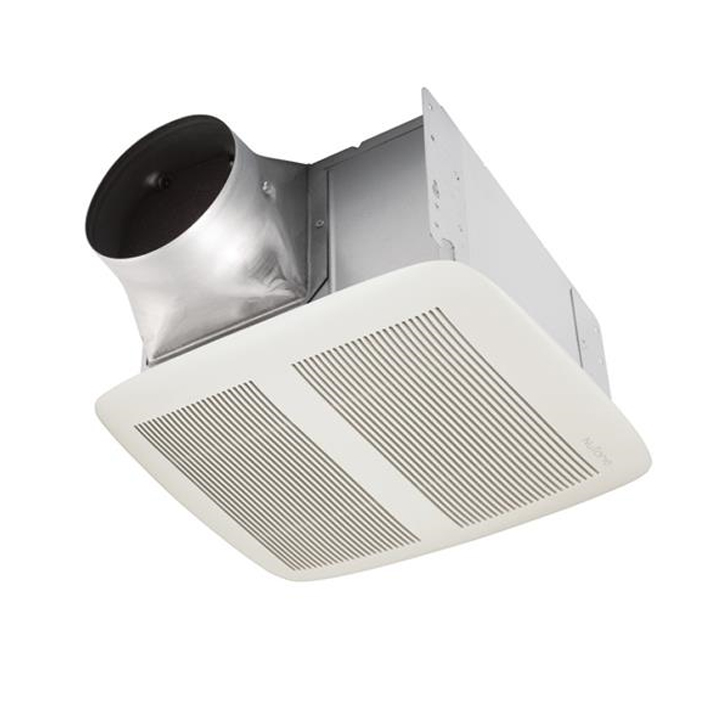 Quiet Ventilation Fan Energy Star Certified w/White Grille