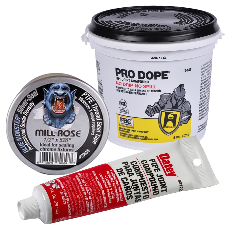 Anti-Seize, Pipe Joint Compound, Pipe Tape & Threadlockers