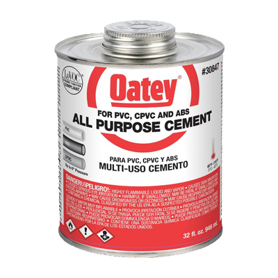 Solvent Cement, Primers & Cleaners