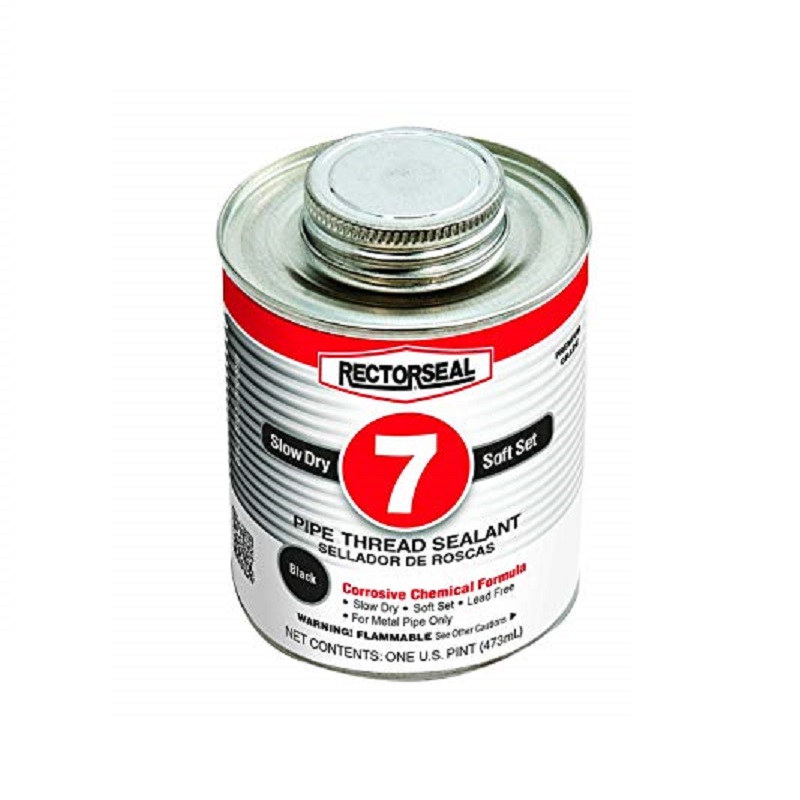 Pipe Joint Compound 1 Pt No. 7 Black for Corrosives