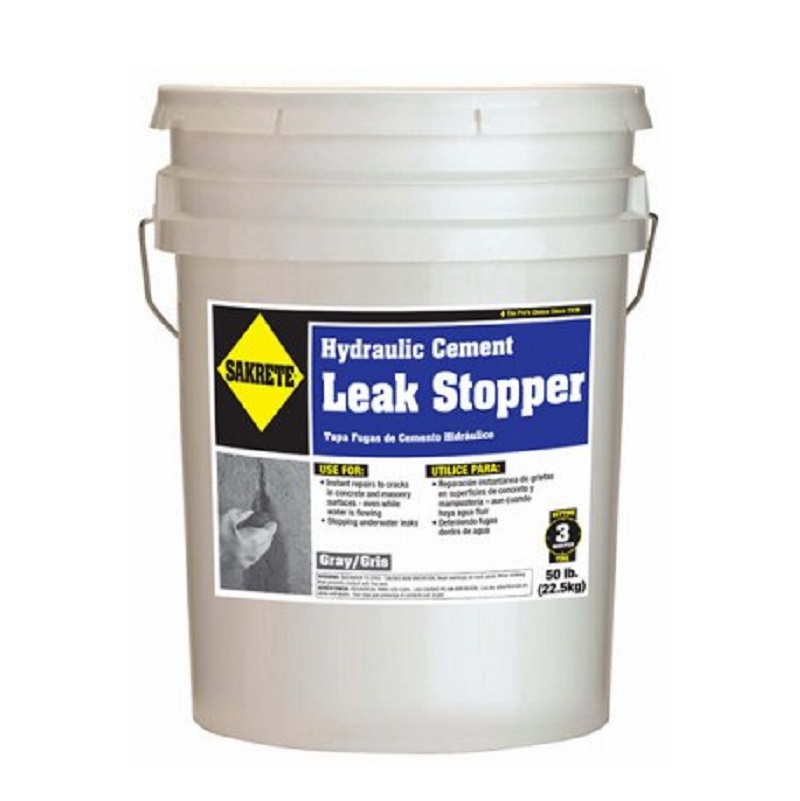 Cement 50 Lb Leak Stopper in 5 Gal Pail