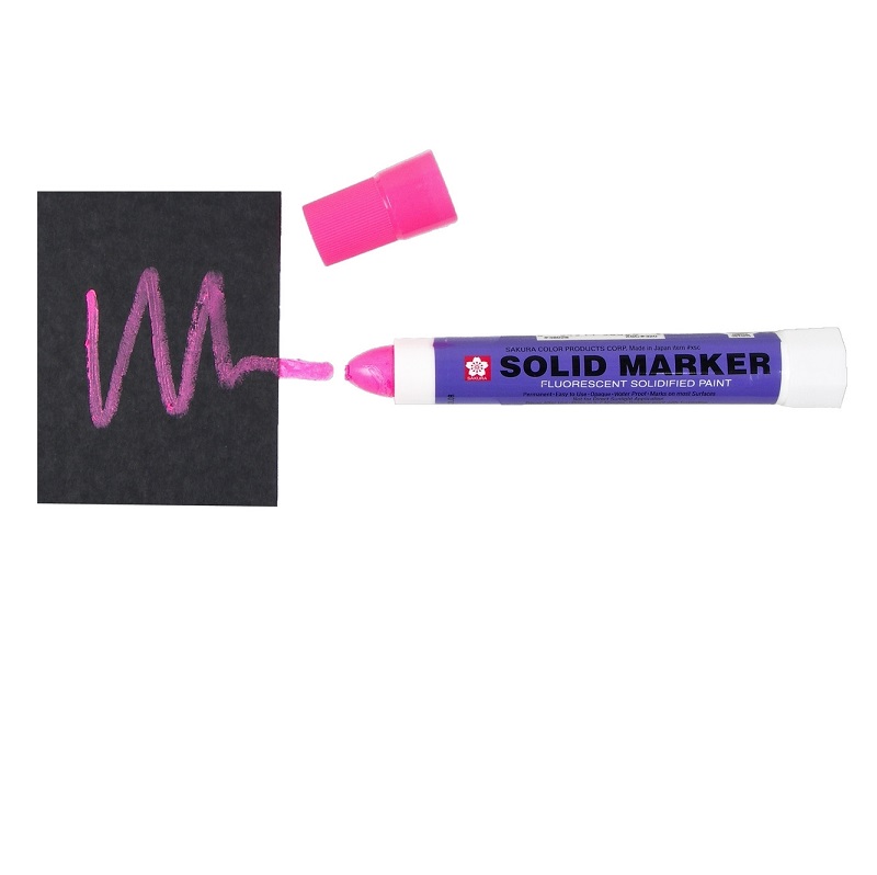 Solid Paint Marker Fluorescent Pink