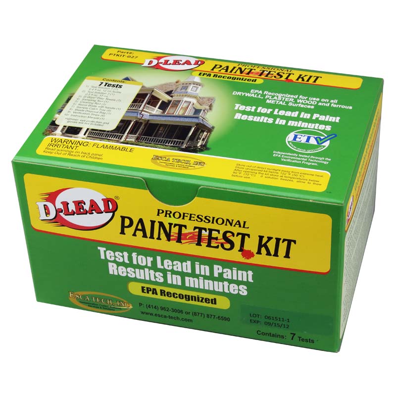 D-Lead Lead & Lead Chromate Paint Test Kit 7 Test per Box