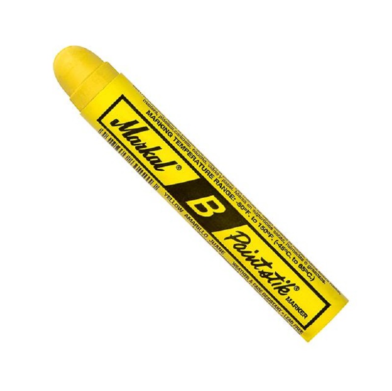 Paintstik B Yellow Solid 11/16" Dia X 4-3/4" Long