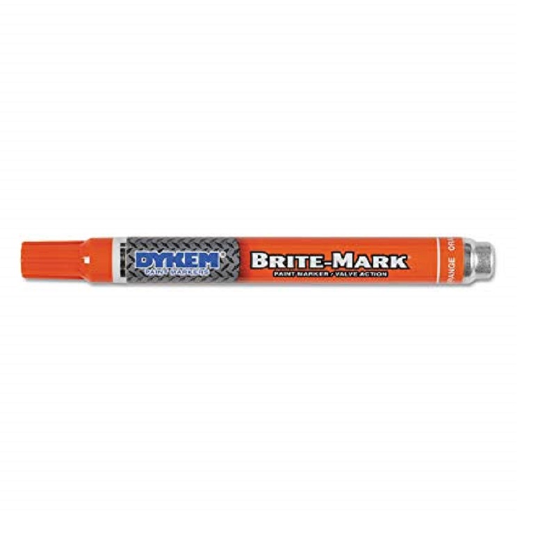 Paint Marker Medium Tip Orange Valve Action Brite-Mark