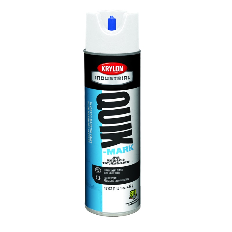 PAINT 17 OZ WHITE MARKING SPRAY S03901 - APWA WATER BASED