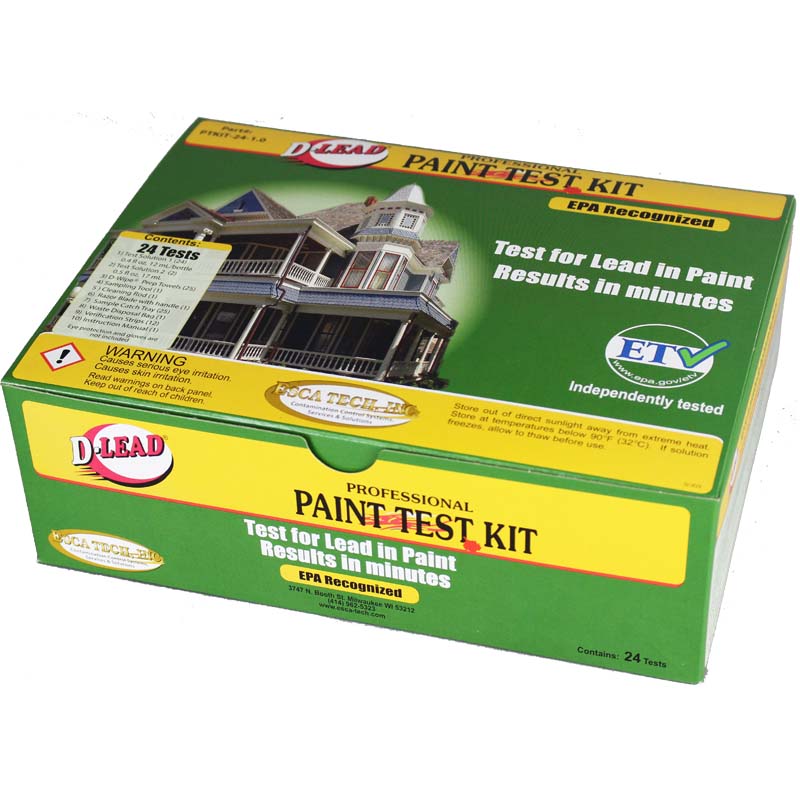 D-Lead Lead & Lead Chromate Paint Test Kit 24 Test per Box