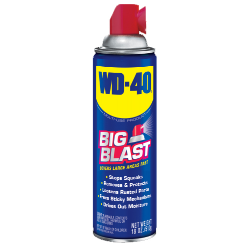 WD-40 18 oz Big Blast Lubricant Aerosol Spray for Large Areas