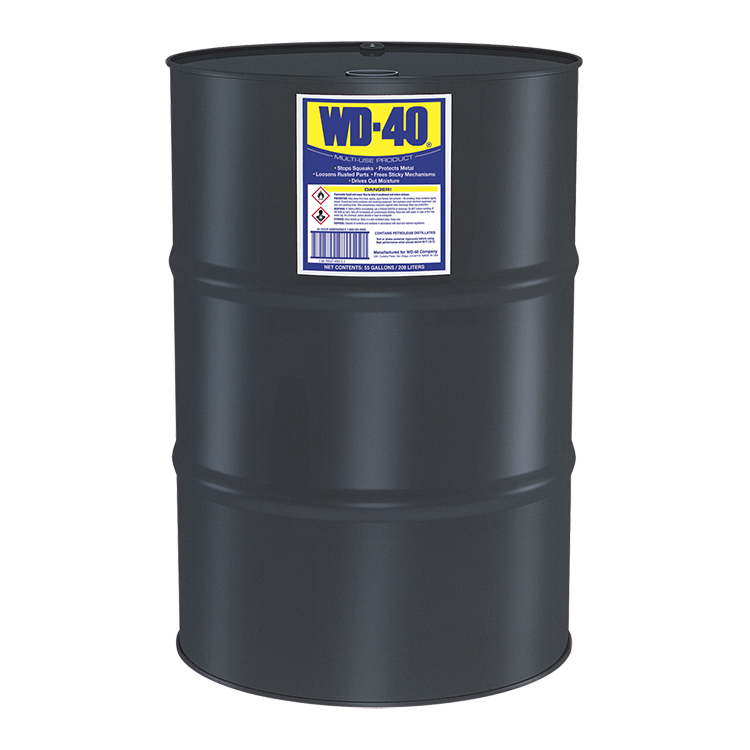 WD-40 in 55 Gallon Drum Container