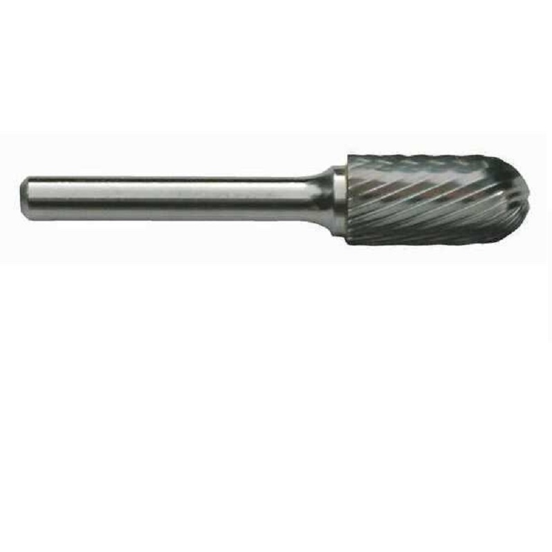 Carbide Bur 1/4"x1/4" SC-1 Standard Cut Cylindrical Ball Nose