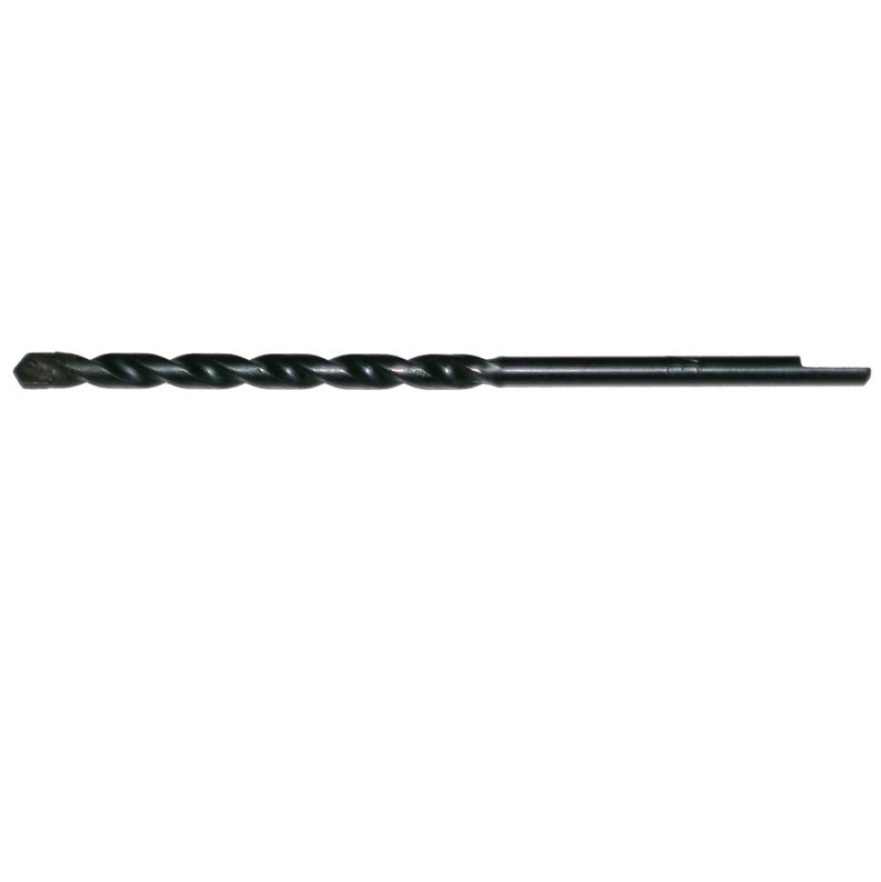 Masonry - Tanged Tapcon Drill 5/32" Diameter 4-1/2" OAL Carbide-Tipped Black Oxide 